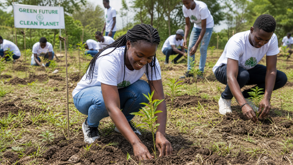 Action de plantation d’arbres